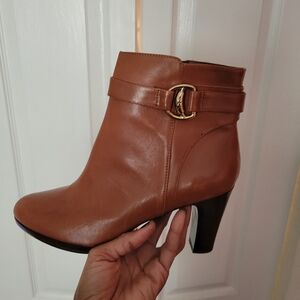Ralph Lauren  Ankle Boots with Buckle Detail